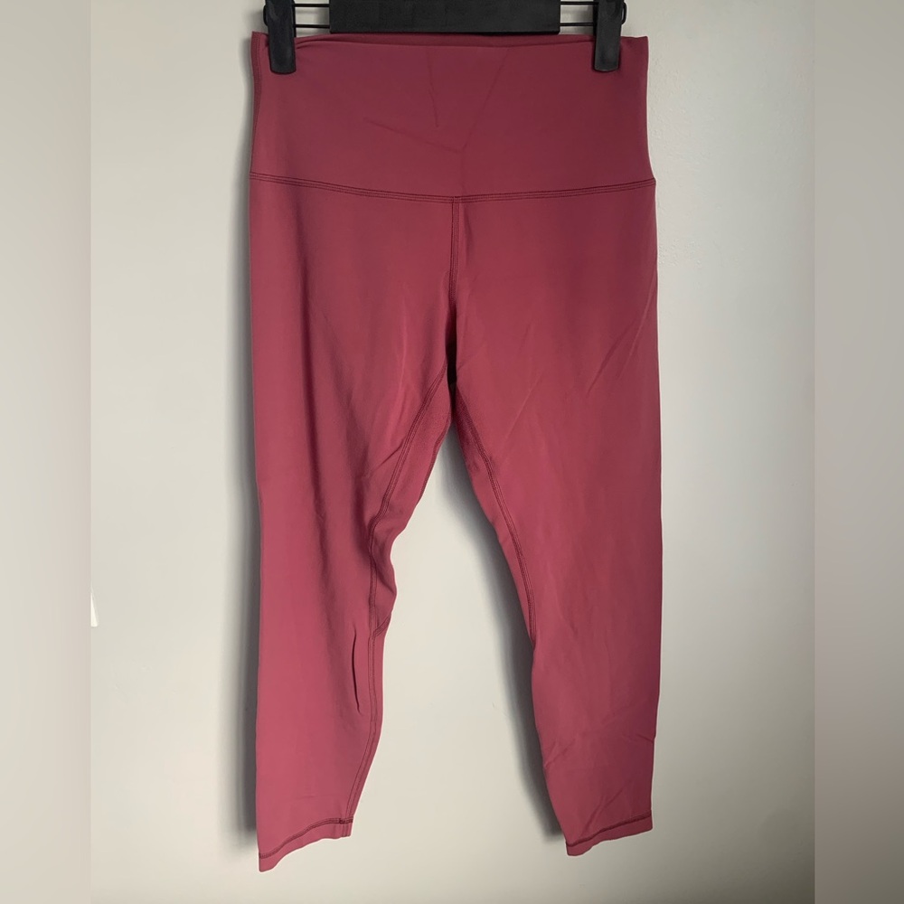 Lululemon Align Legging 25" Size 8 in Chianti
